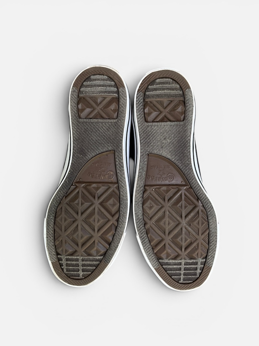 Converse Black and White Low Top Canvas Sneakers - Picture 11 of 12